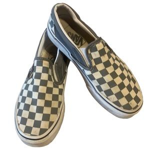 Vans Checked Unisex Slide on Sneakers